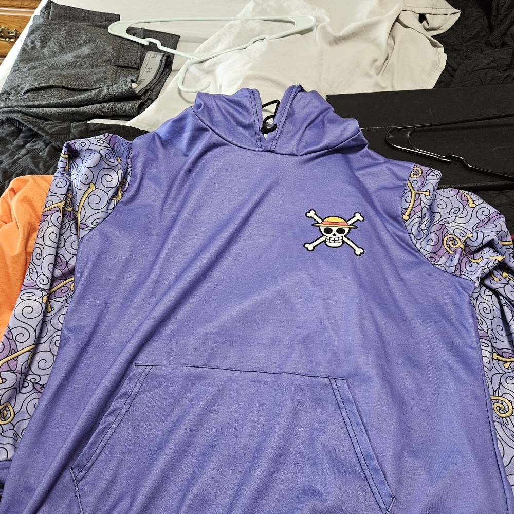 One piece Medium size Thin Hoodie